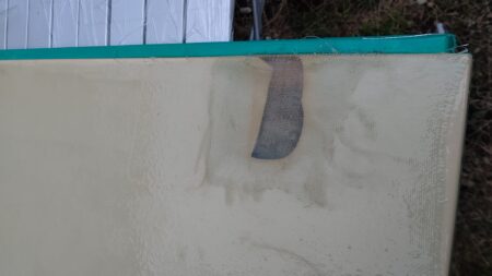 お風呂浴槽　エプロン修理